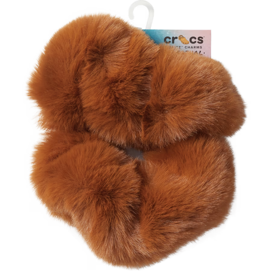 Faux Fur Back Strap Scrunchie Btc