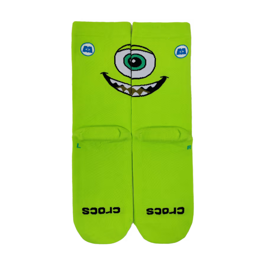 CrocsSocks Kids' Monsters Inc Mike