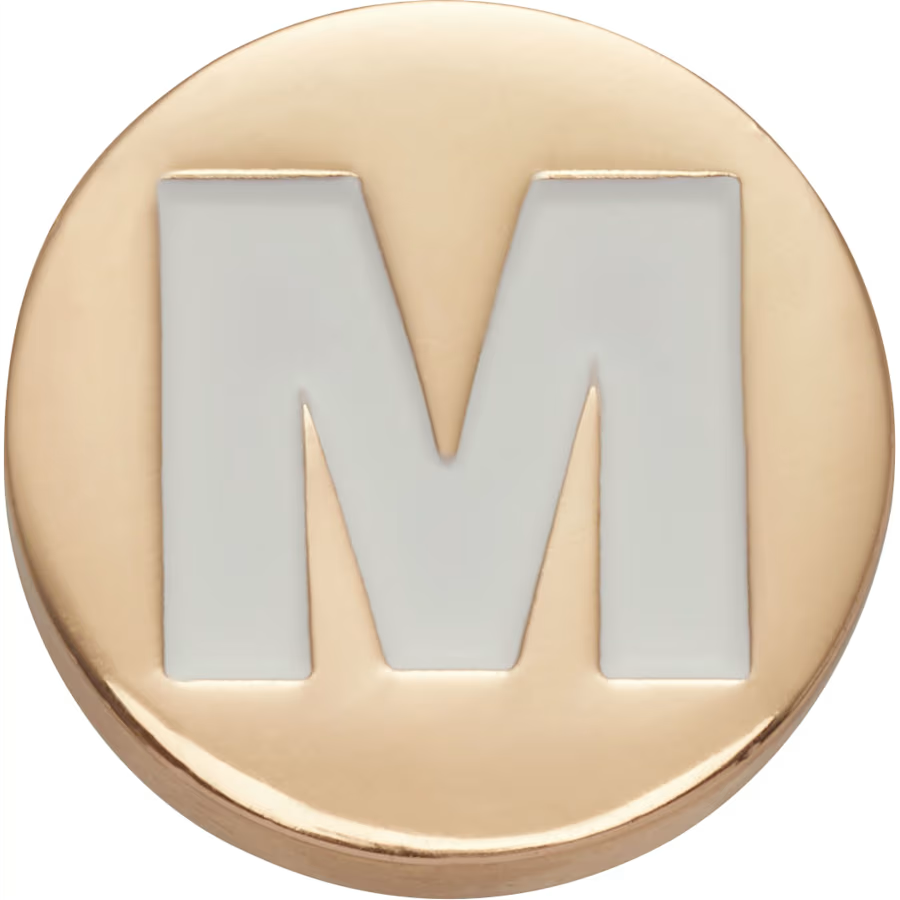 Gold Letter M