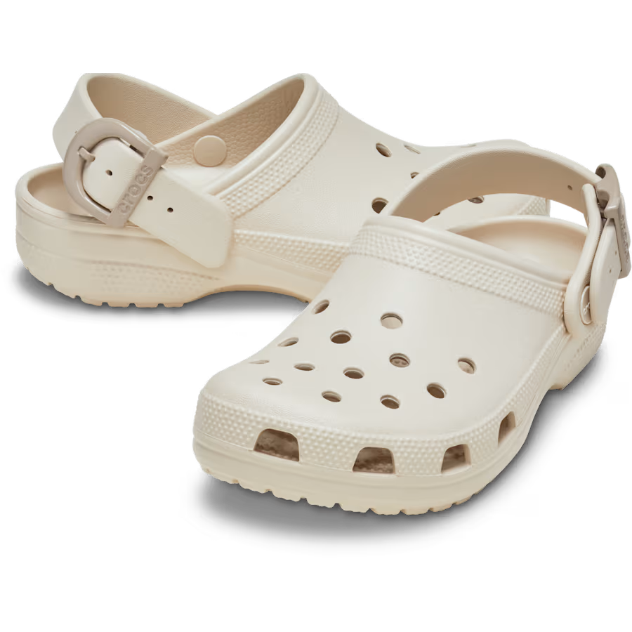 Classic Enamel Buckle Clog