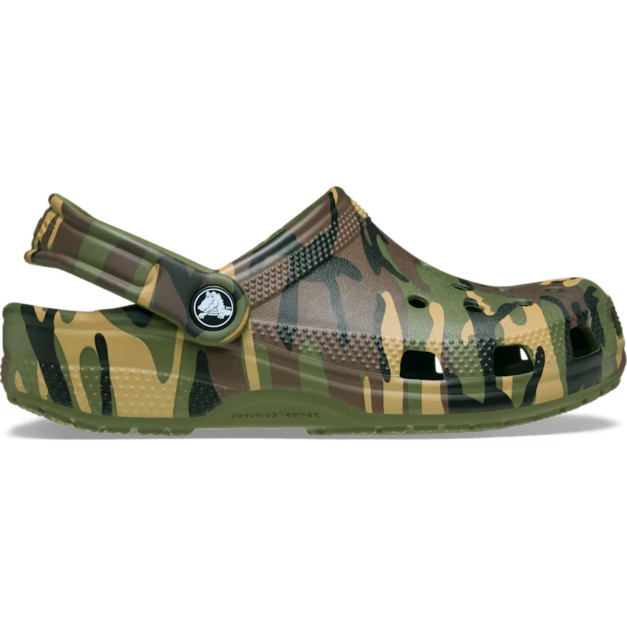 Kids' Classic Camouflage Clog