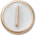 Tiny Pearlized Letter L
