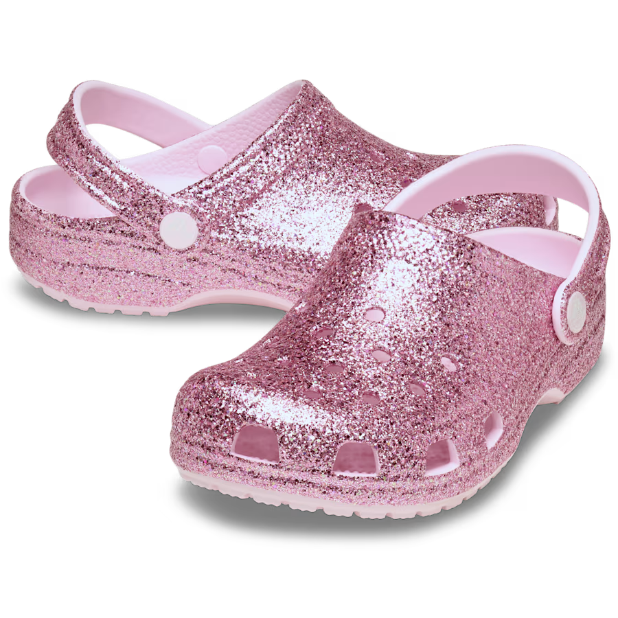 Toddler Classic Chunky Glitter Clog