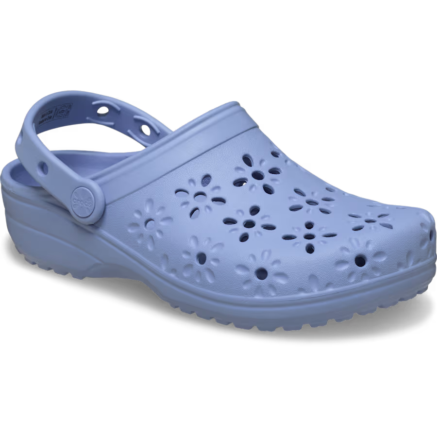 Classic Floral Cut-Out Clog
