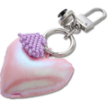 Double Heart Bag Charm